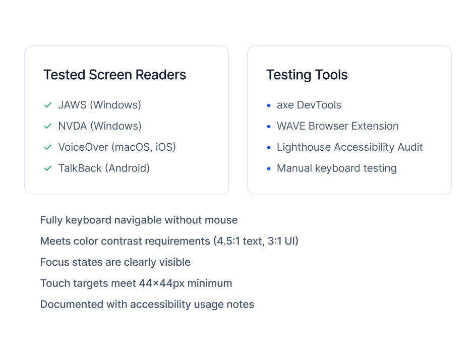 Component Compliance