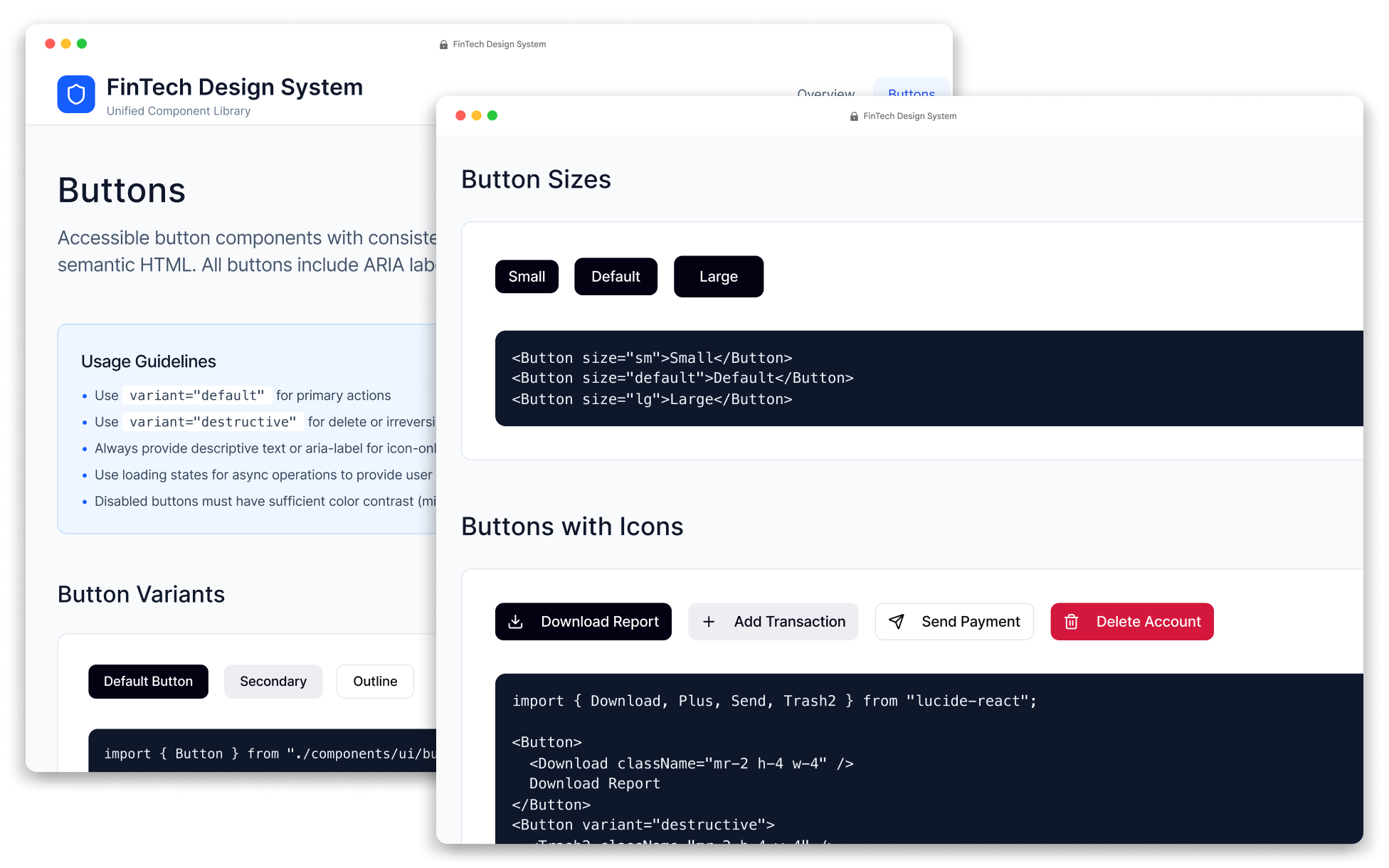 Components Buttons