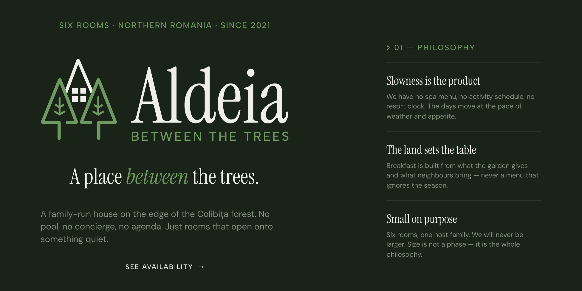 Aldeia Philosophy